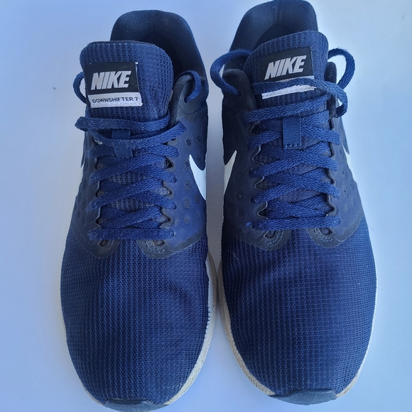 Nike Shoes | Nike Downshifter 7 Men's Running Shoe Size 9 Preownedused | Color: Blue | Size: 9 | Jupozoe's Closet